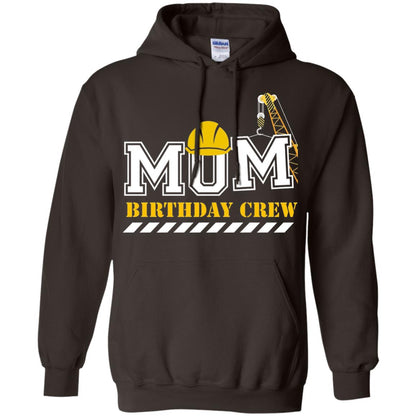 Mom Birthday Crew Mommy T-shirt Dark Chocolate