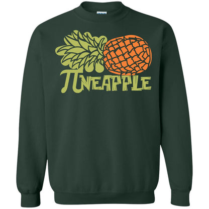 Cool Pineapple Pi Day T-shirt Forest Green