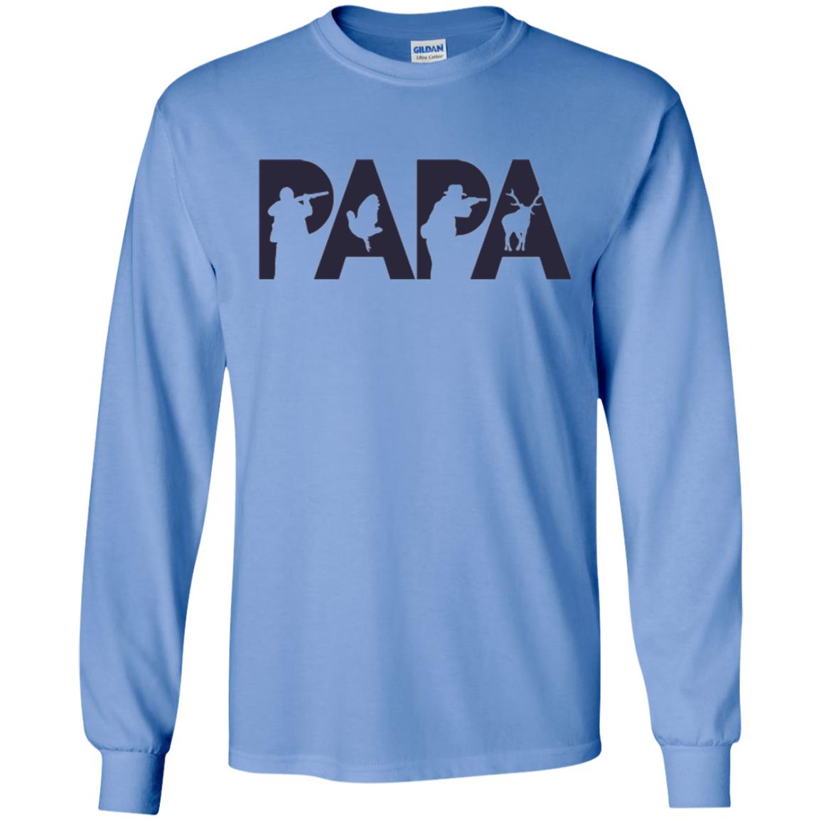 Hunter Dad T-shirt Carolina Blue