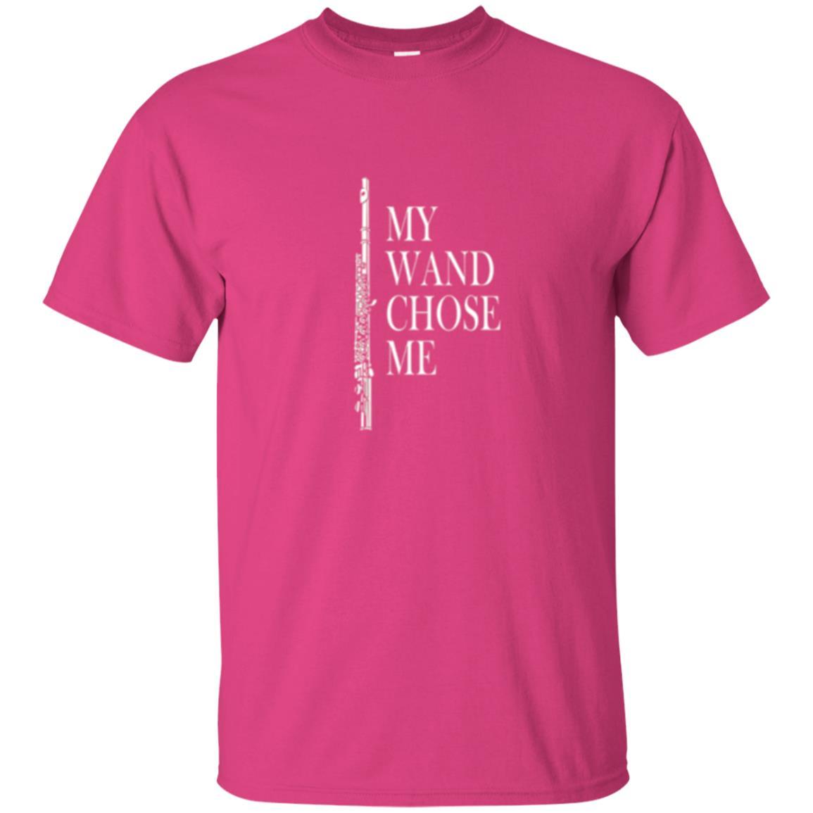 Flute Lover T-shirt My Wand Chose Me Heliconia