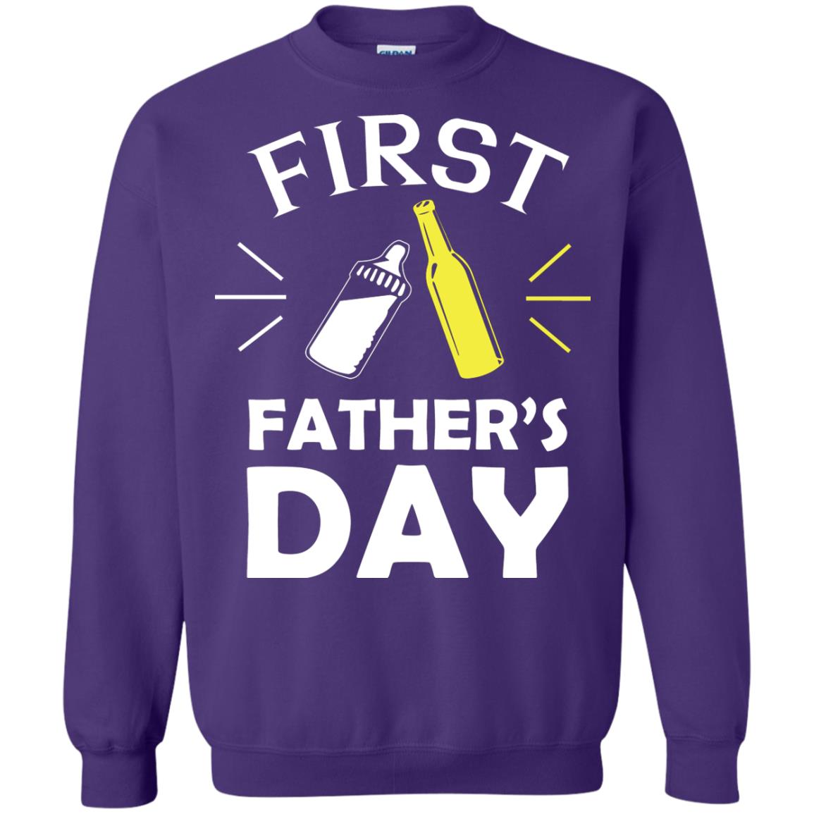 First Father's Day Shirt Purple