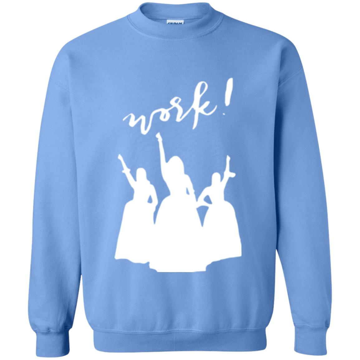 Schuyler Sisters T-shirt Work Carolina Blue