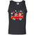 Pomeranians Dogs On Car Merry Christmas Gift ShirtG220 Gildan 100% Cotton Tank Top