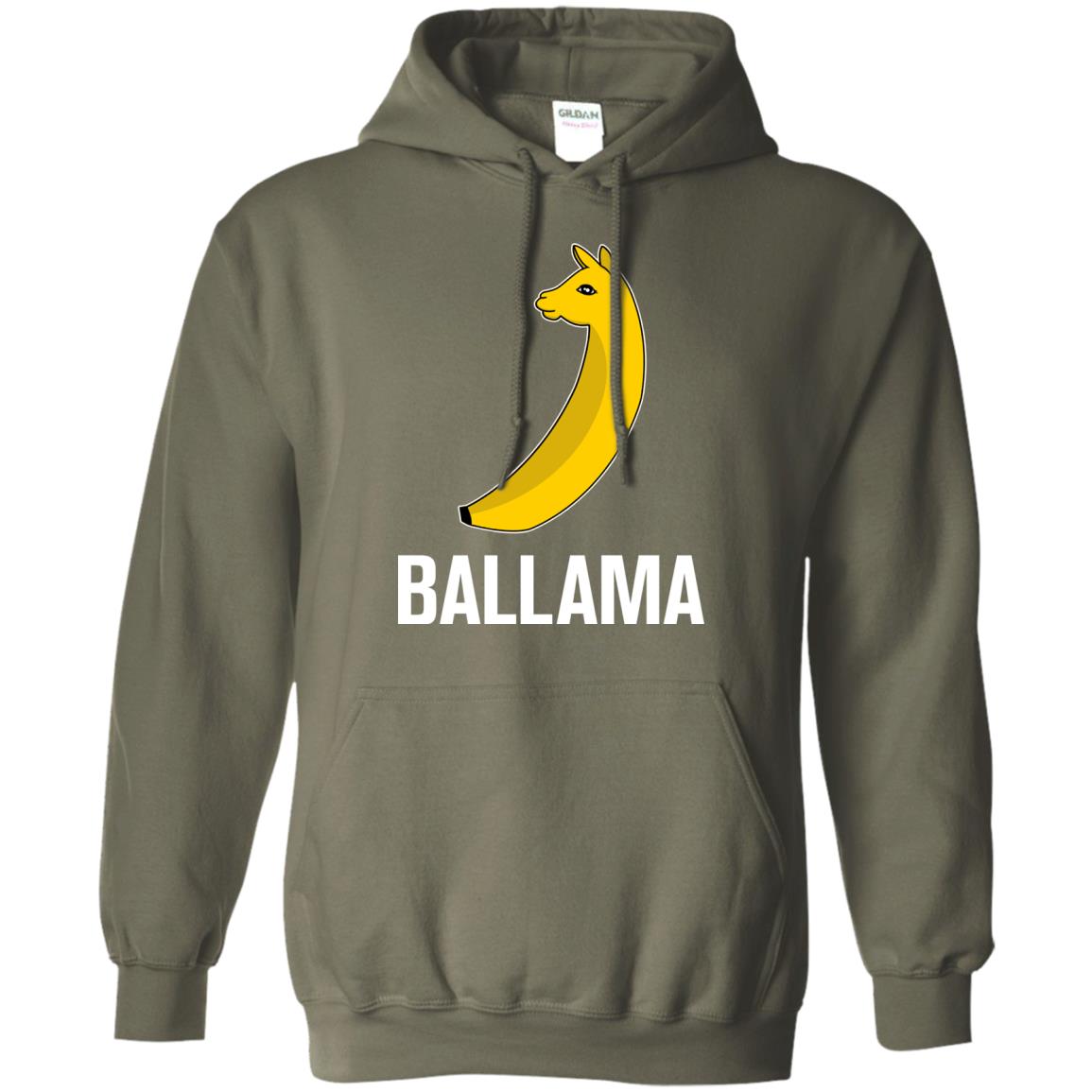 Ballama Funny Summer Melon Fruit Shirt Military Green