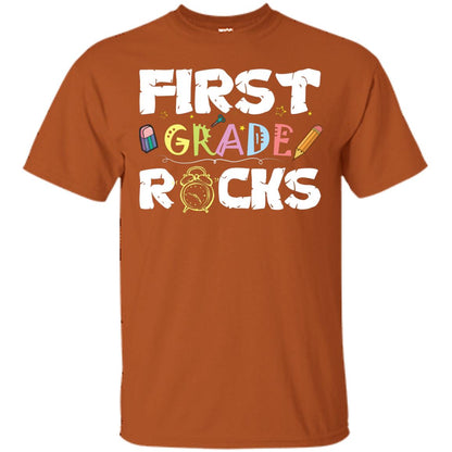 First Grade Shirt 1st Grade 2018 Shirt Texas Orange