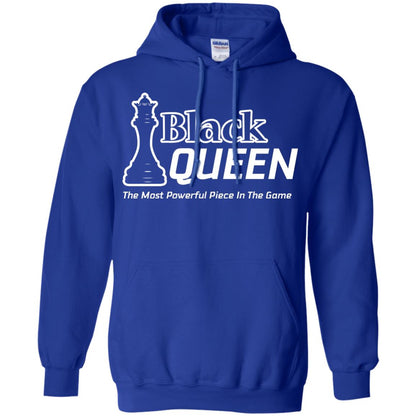 Black Queen Proud Black Woman African American T-shirt Royal