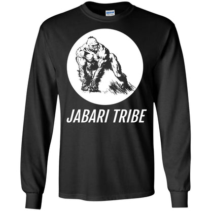Jabari Tribe White Gorilla T-shirt Black