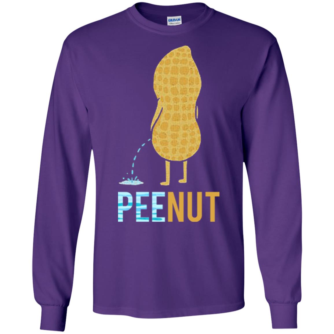 Funny Peenut Gift Shirt For Cool Boys Purple