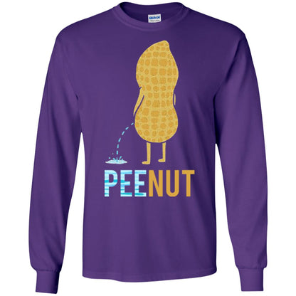 Funny Peenut Gift Shirt For Cool Boys Purple