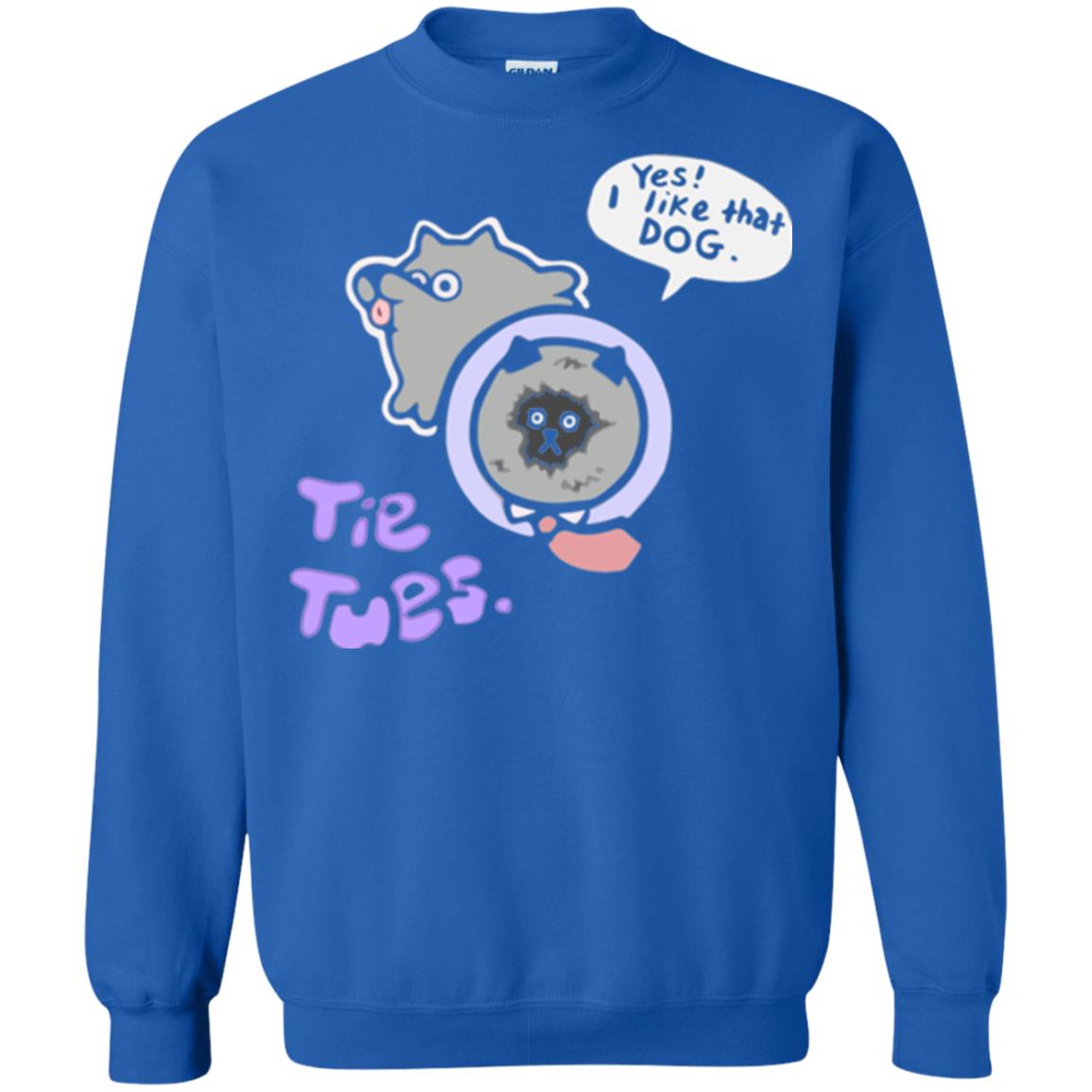 Yes I Like That Dog Tietuesday Dog Lover T-shirt Royal