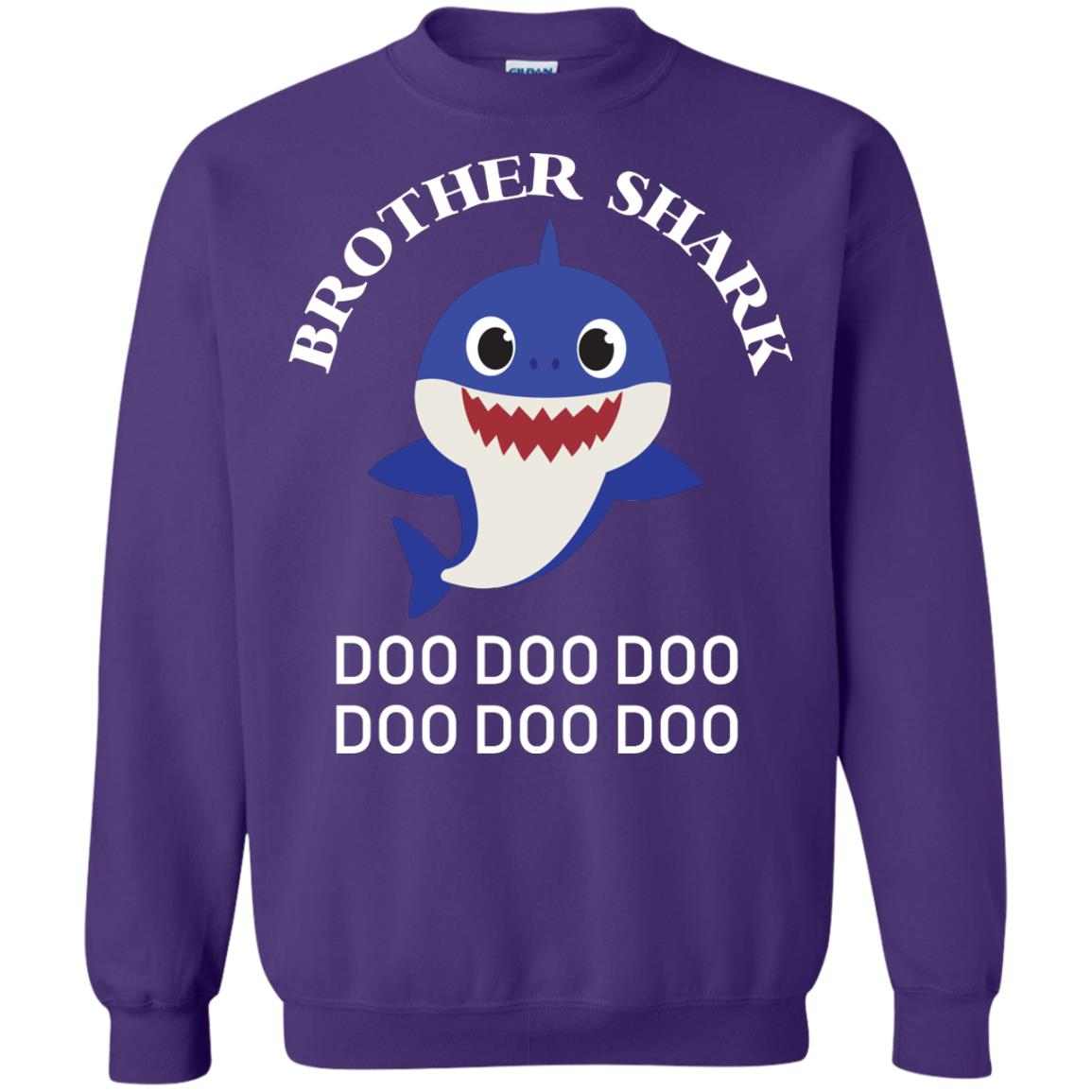 Brother Shark Family Shark Shirt Purple