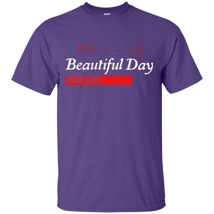 It_s A Beautiful Day To Save Lives International Nurses Day T-shirt Purple