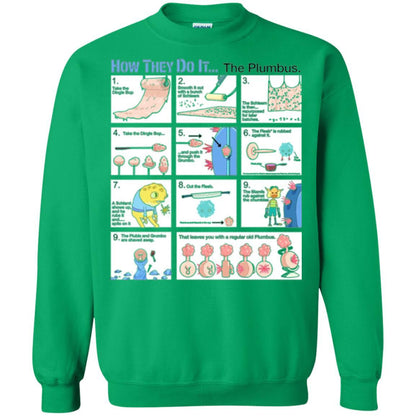 Film T-shirt How They Do Itthe Plumbus Irish Green