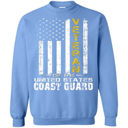 Veteran Of The United States Us Coast Guard Shirt Carolina Blue