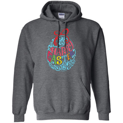 Happy Easter Day T-shirt Dark Heather