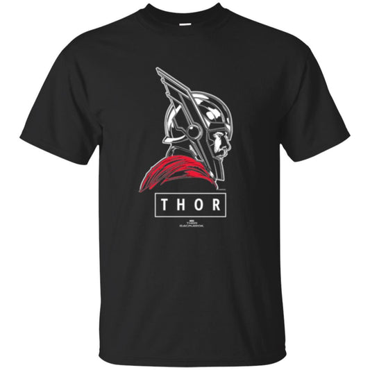 Marvel Thor Ragnarok God Of Tonal Street View T-shirt Black