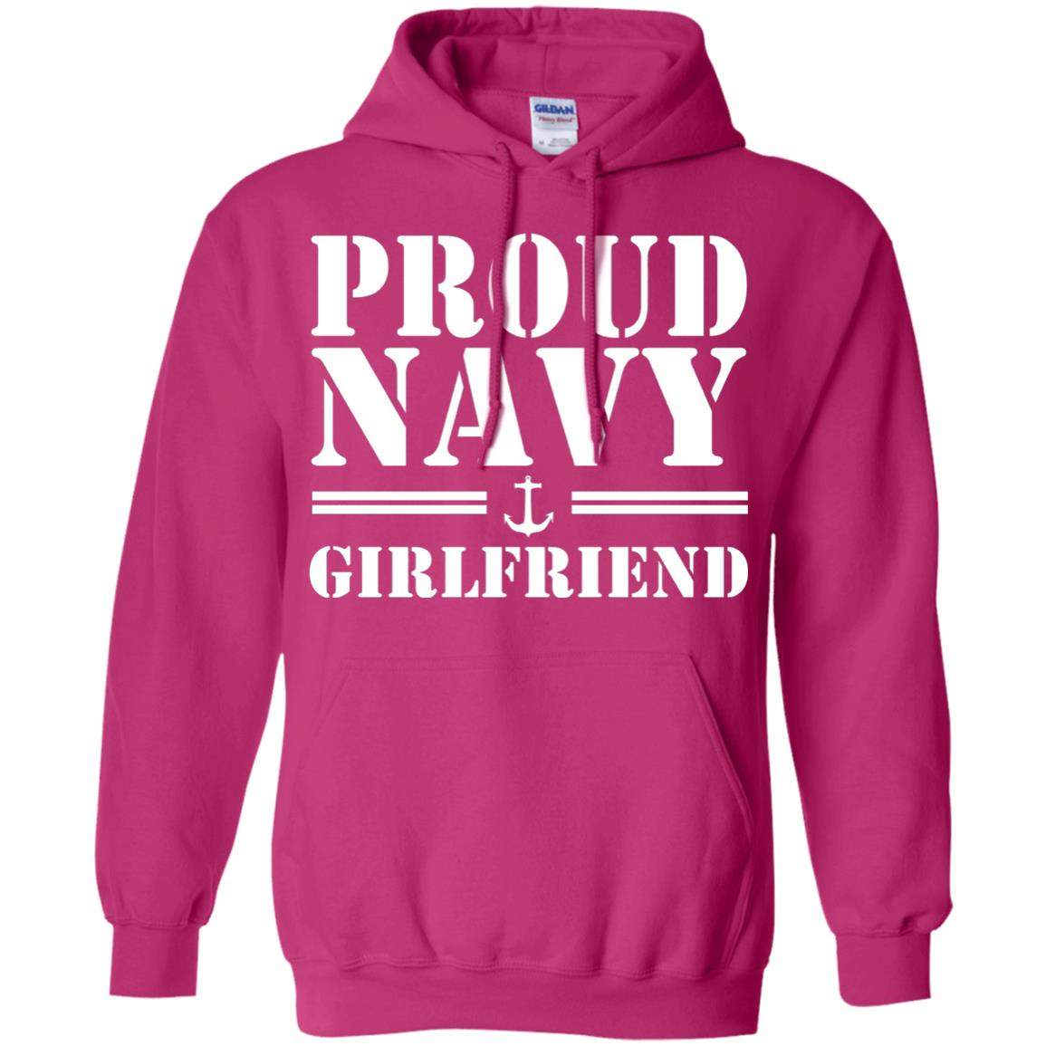 Pride U.s. Army Shirt Proud Navy Girlfriend Heliconia