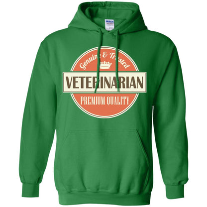 Veterinarian T-shirt Genuine And Trusted Permium Quality Irish Green
