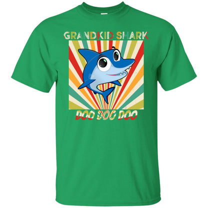 Grandkids Shark Doo Doo Doo Family Shark Gift Shirt Irish Green