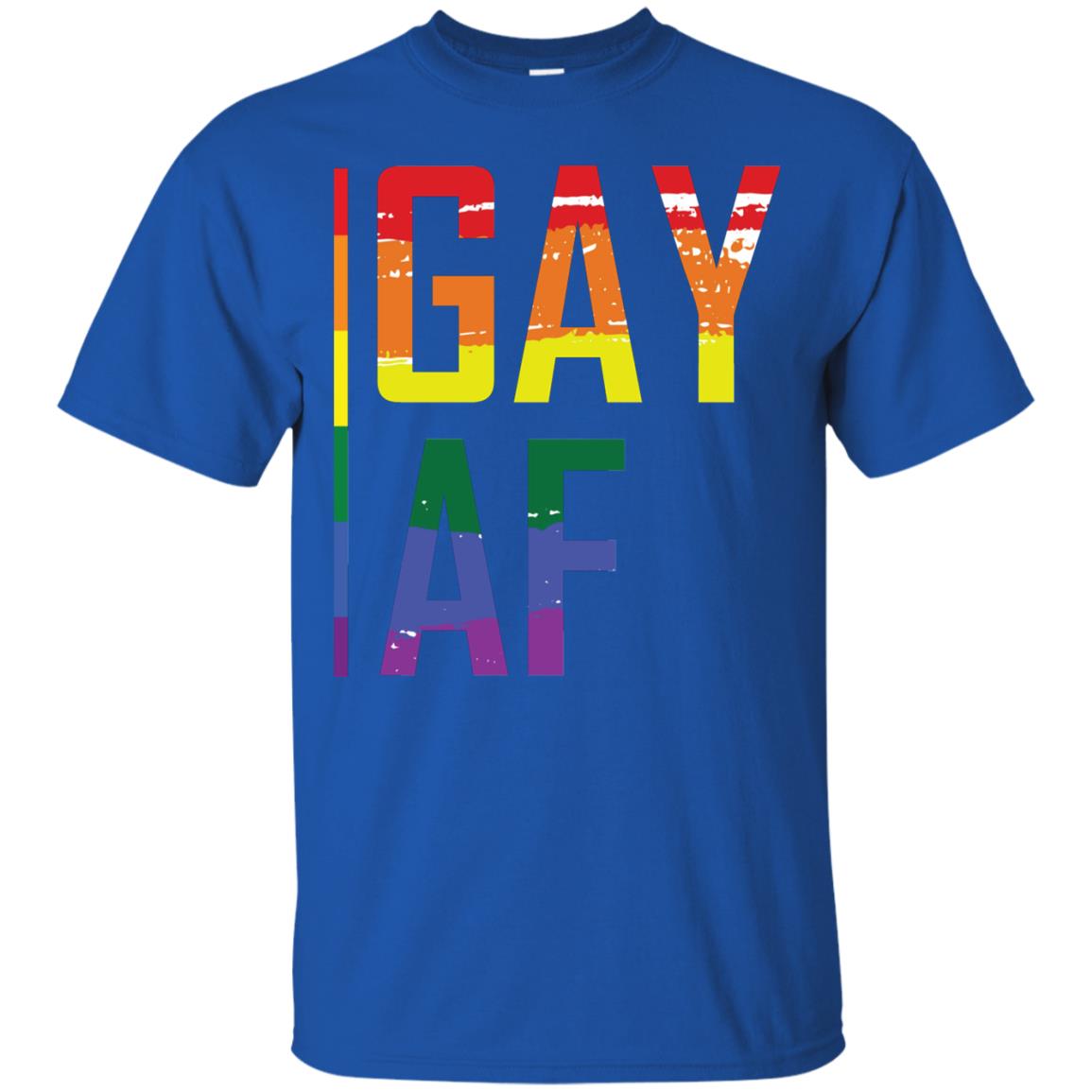 Gay Af Lgbt Pride Month 2018 Shirt Royal