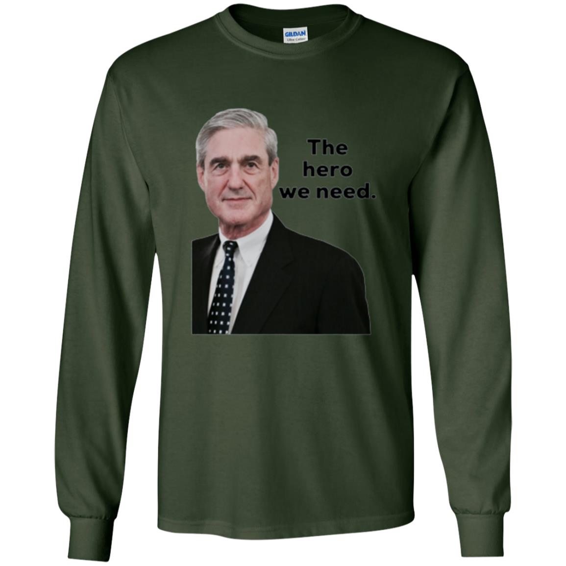 Fbi Director T-shirt The Hero We Need T-shirt Forest Green