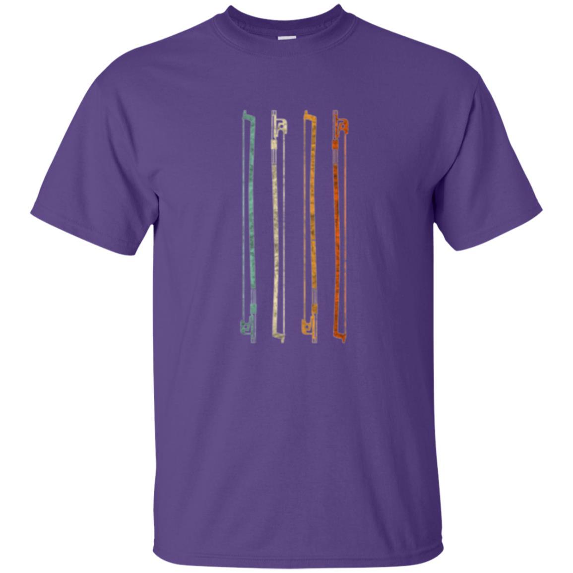 String Player T-shirt Vintage Retro 70s Orchestra Purple