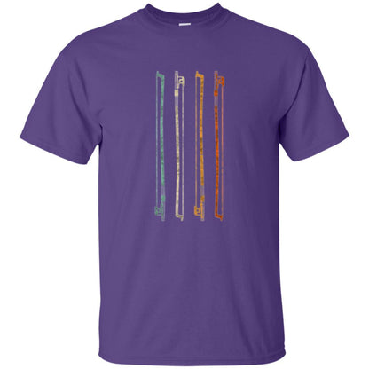 String Player T-shirt Vintage Retro 70s Orchestra Purple