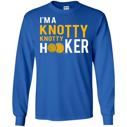 I'm A Knottyknotty Hooker T-shirt Royal