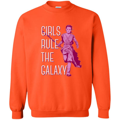 Film T-shirt Girls Rule The Galaxy T-shirt Orange