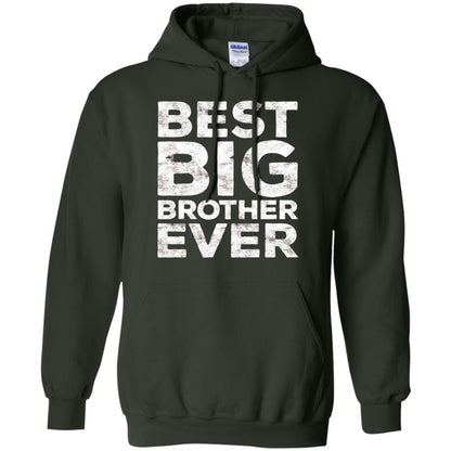 Best Big Brother Ever Family T-shirt Forest Green