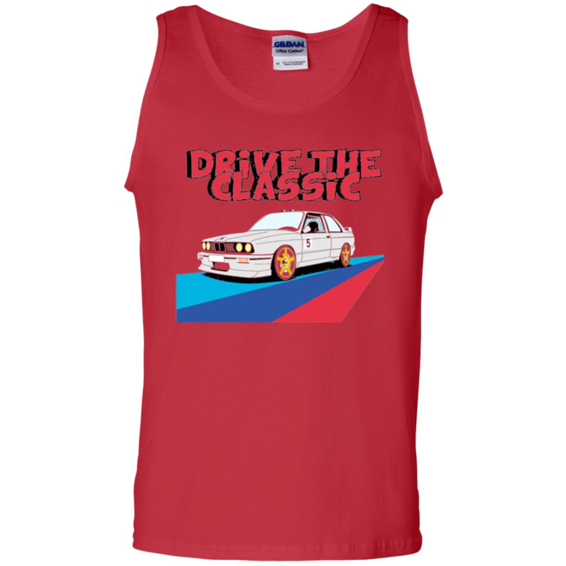 Classic Drive Vintage Collectors Bmw Lovers T-shirt Red