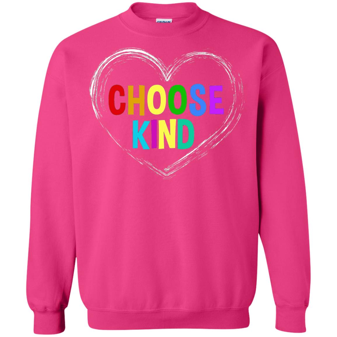 Choose Kind Anti Bullying T-shirt Heliconia