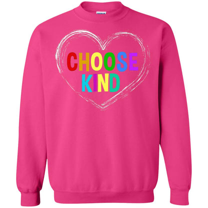 Choose Kind Anti Bullying T-shirt Heliconia