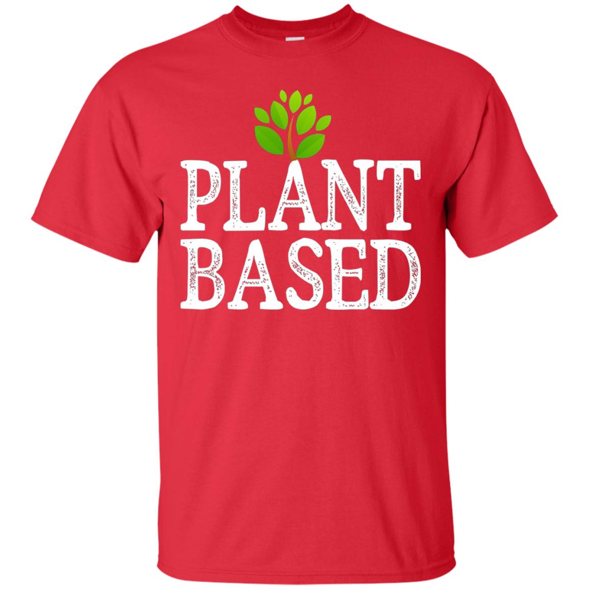 Plant Based Earth Day 2018 T-shirt Red