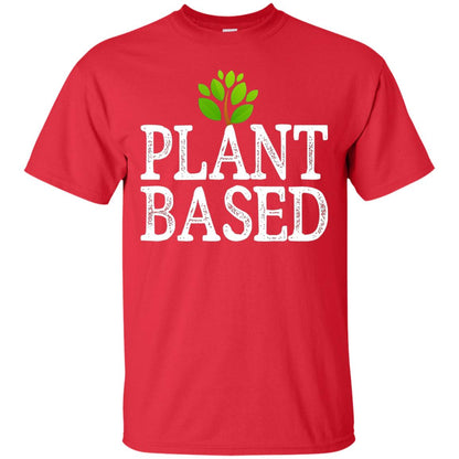 Plant Based Earth Day 2018 T-shirt Red