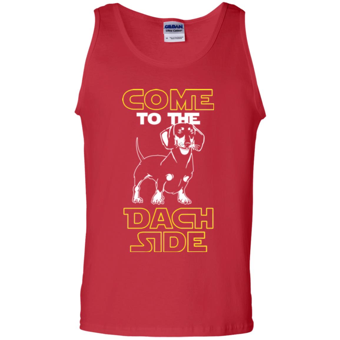 Come To The Dach Side Dachshund Dog Lover Shirt Red