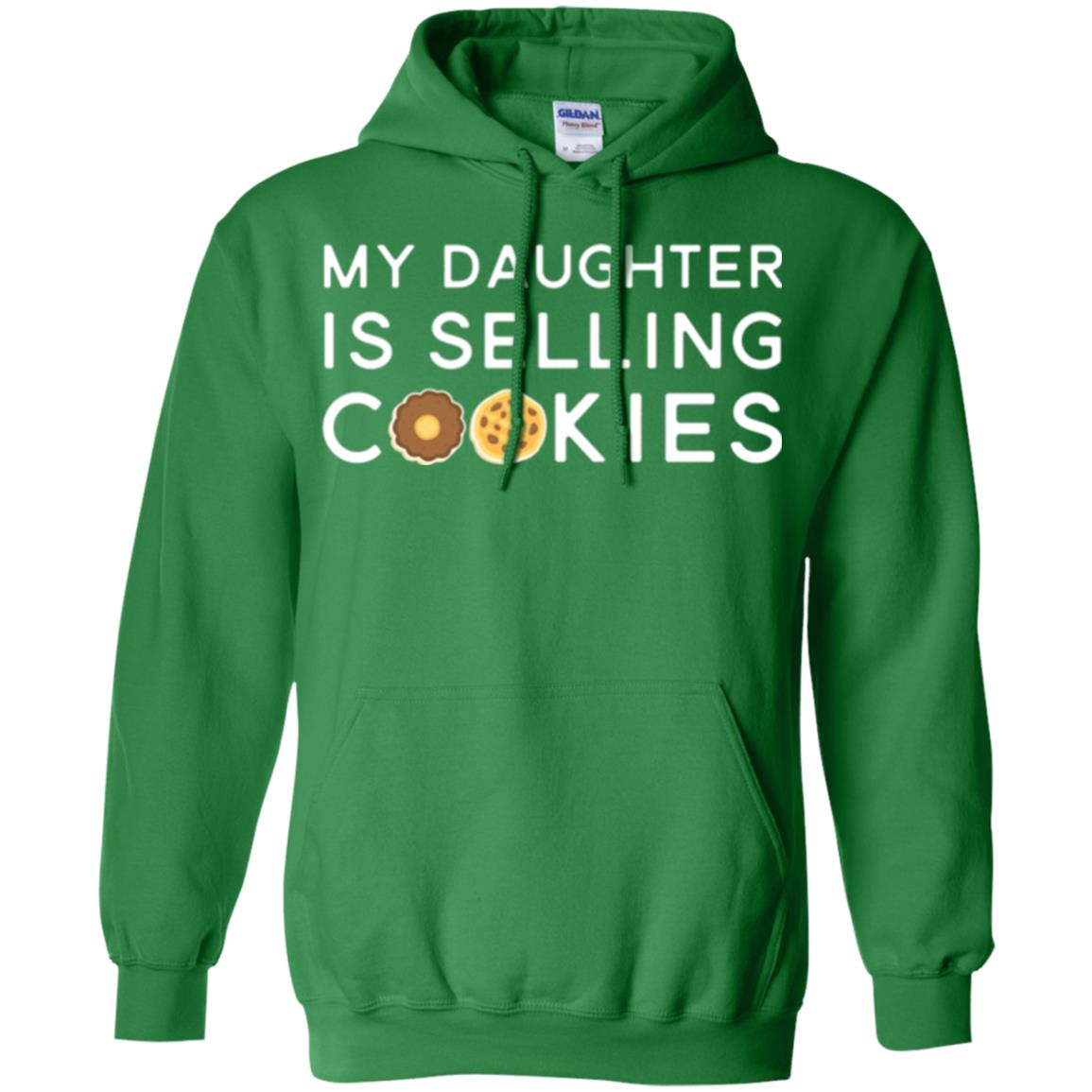 My Daughter Is Selling Cookies T-shirt Girl Cookie Irish Green