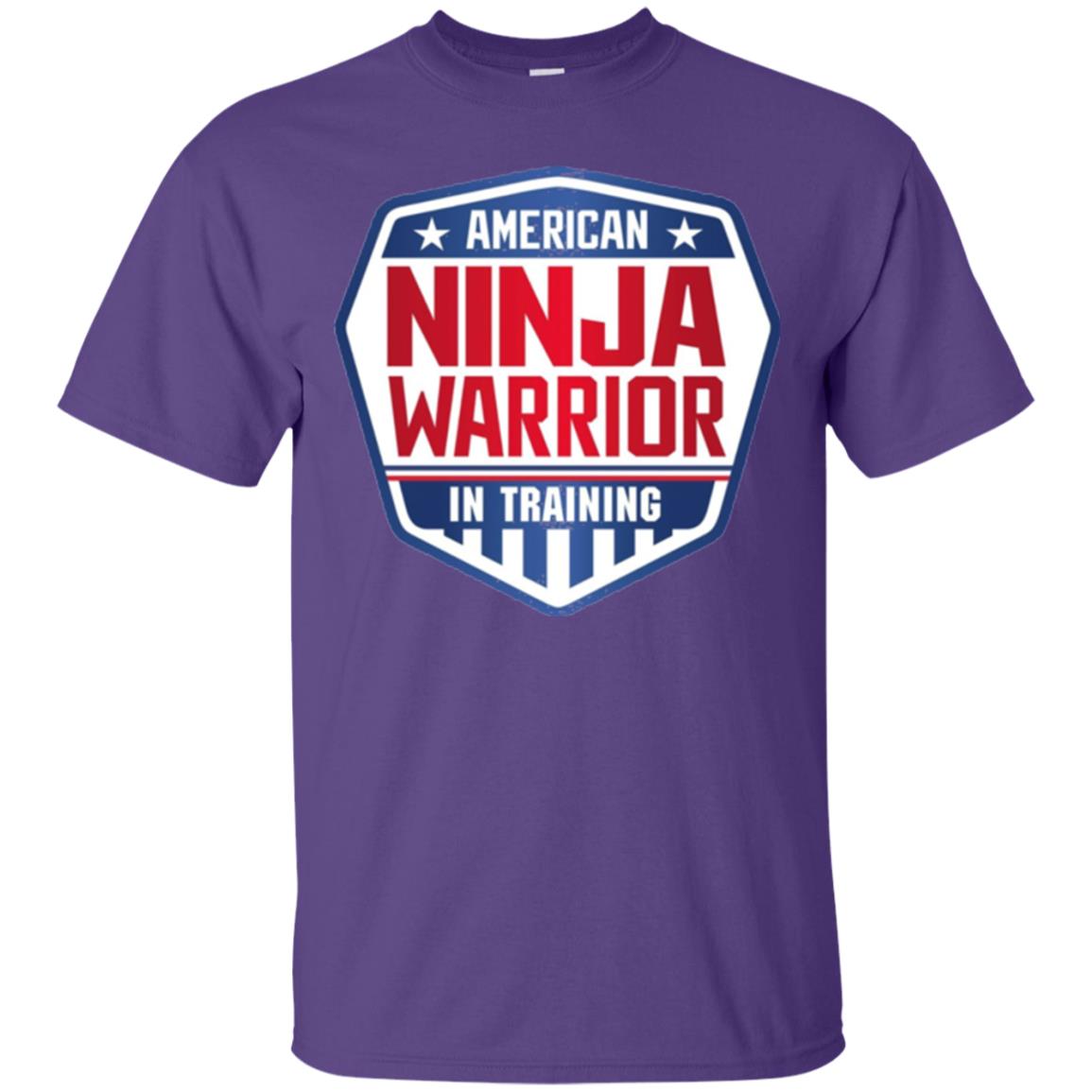 American Ninja Warrior In Training T-shirt Purple