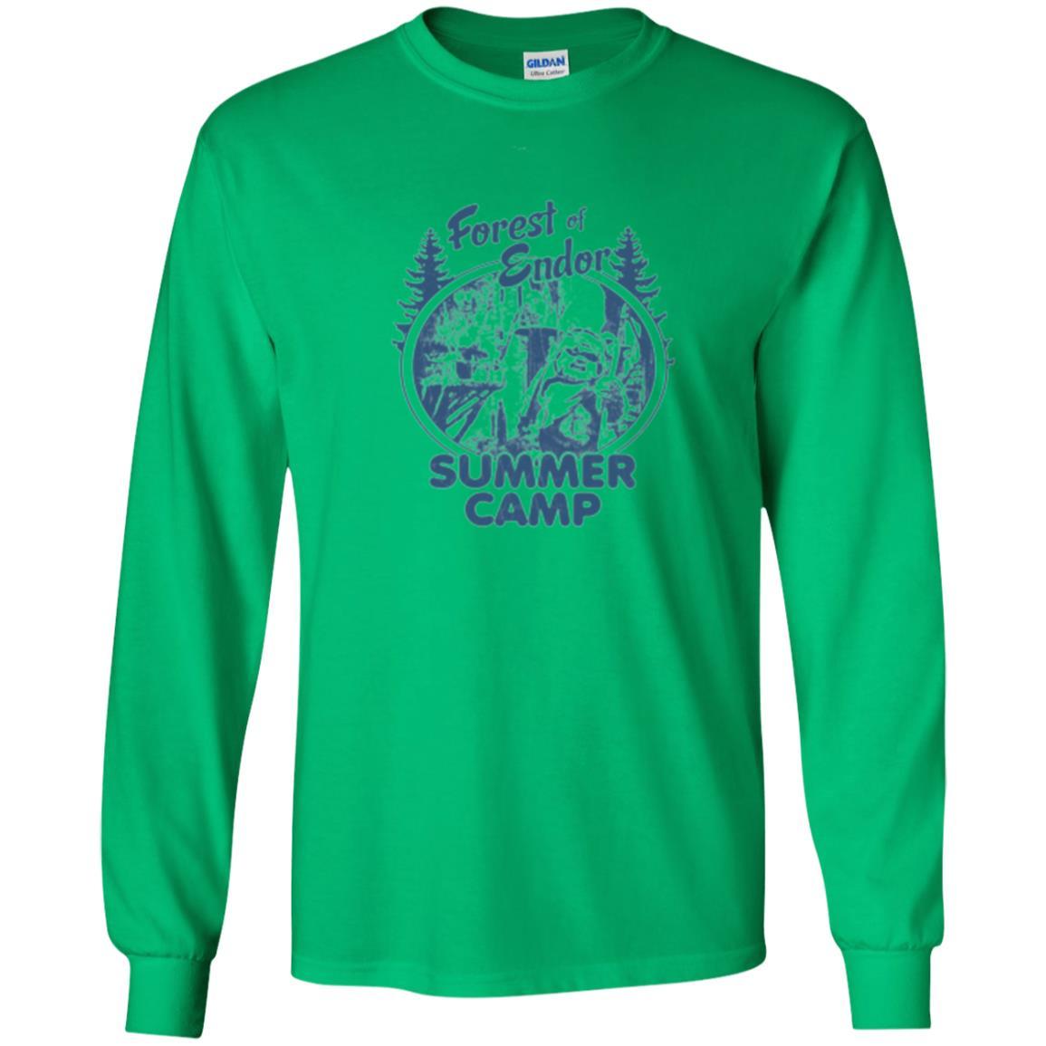Film T-shirt Wicket Ewoks Endor Forest Summer Camp Irish Green