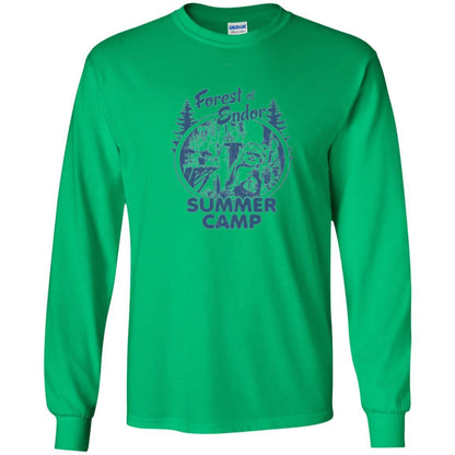 Film T-shirt Wicket Ewoks Endor Forest Summer Camp Irish Green