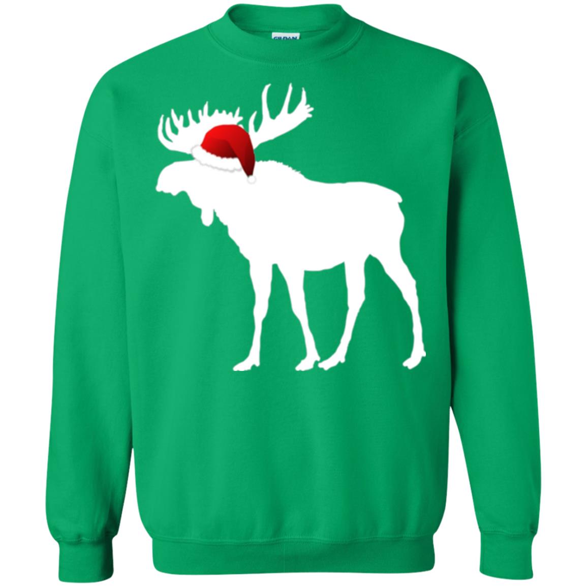 Christmas T-shirt Reindeer Irish Green