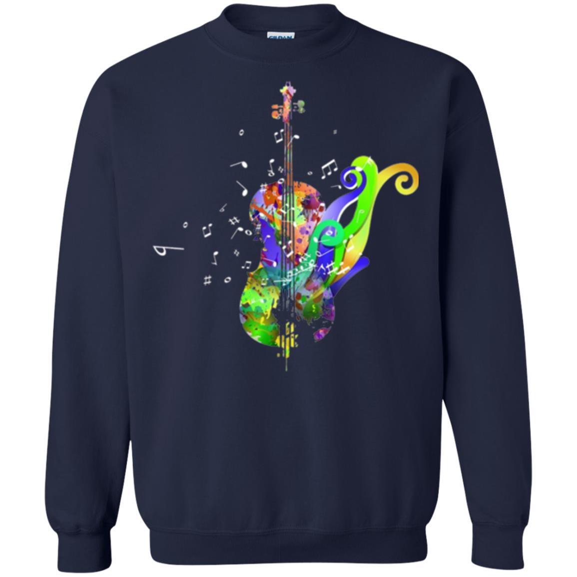 Violin Musical Artist Music T-shirt Navy