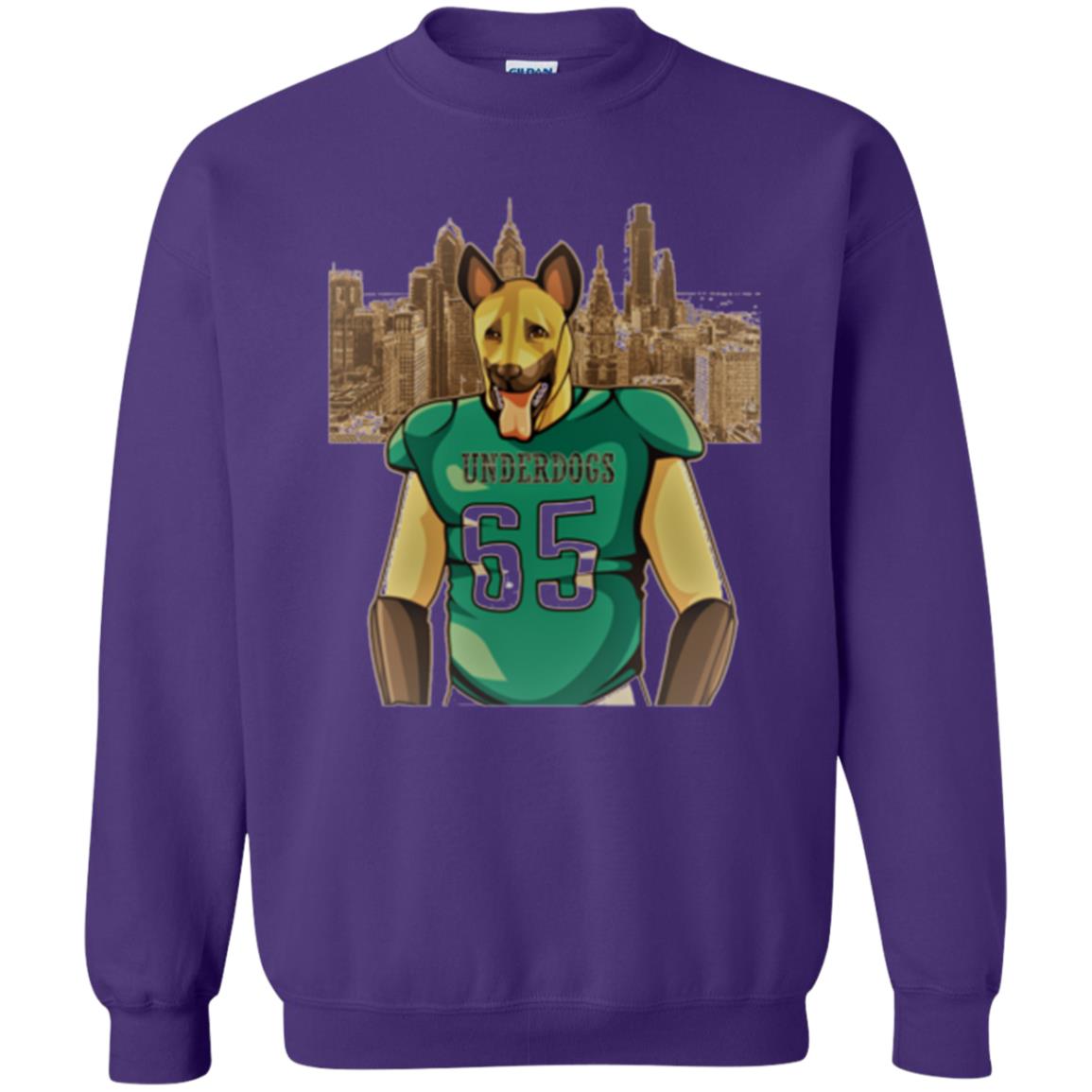 Dog Lover T-shirt Philly Fan Philadelphia Underdogs 2018 Game Day Purple