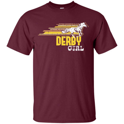 Derby Girl Derby Women Horse Race Shirt Maroon