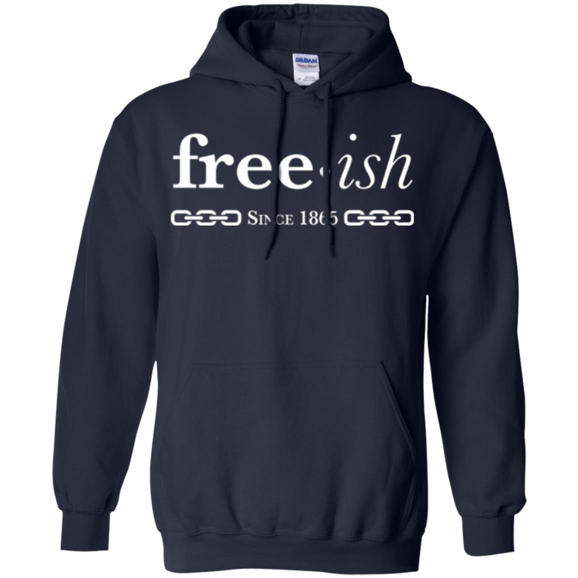 Free-ish Since 1865 Black Pride T-shirt Navy