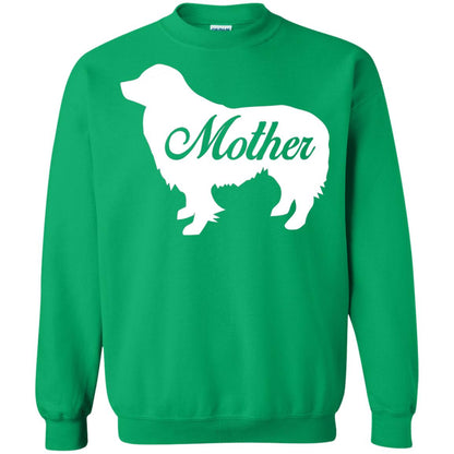 Border Collie Dog Mom T-shirt Irish Green