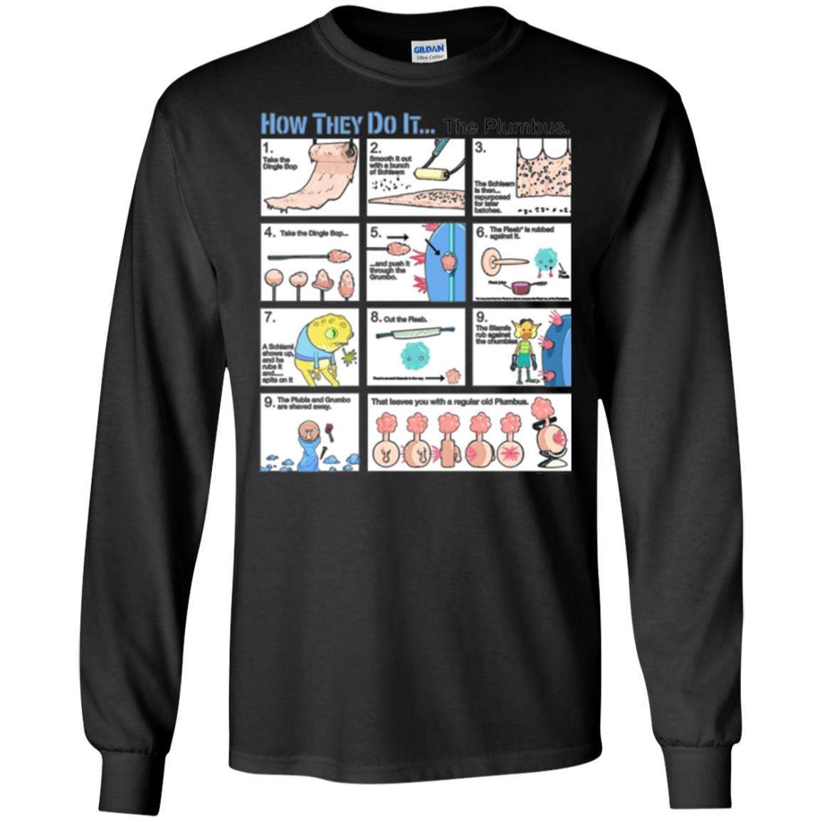Film T-shirt How They Do Itthe Plumbus Black