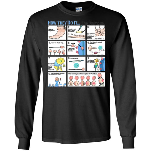 Film T-shirt How They Do Itthe Plumbus Black