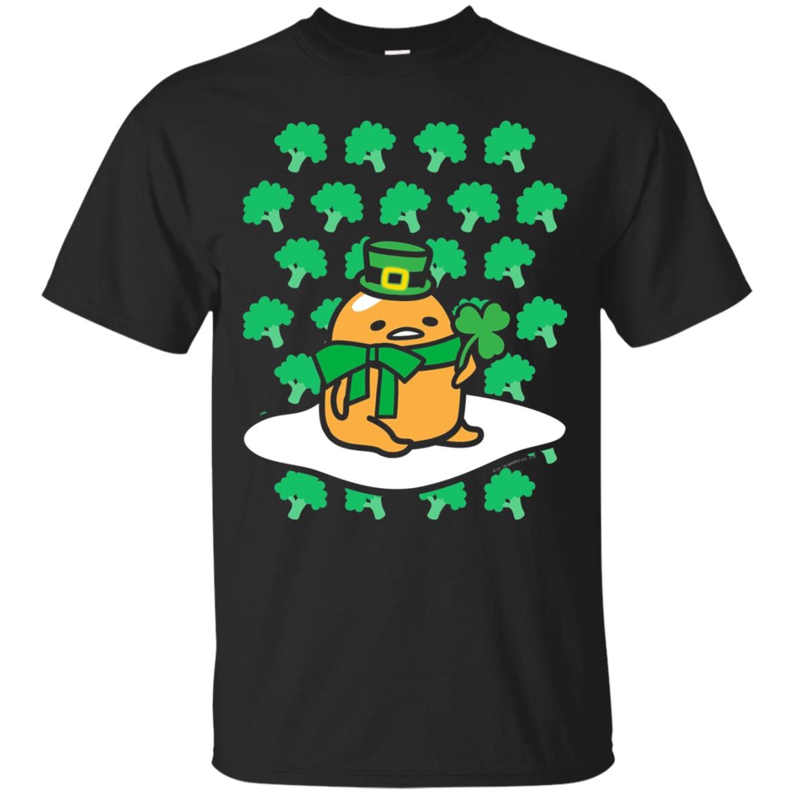 St. Patrick_s Day T-shirt Clover Black