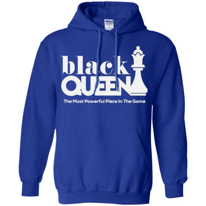 Black Queen The Most Powerful Piece In The Game Proud Black Woman T-shirt Royal